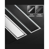 Naron FloorDrain stainless steel 60cm NR3001CHROME 1