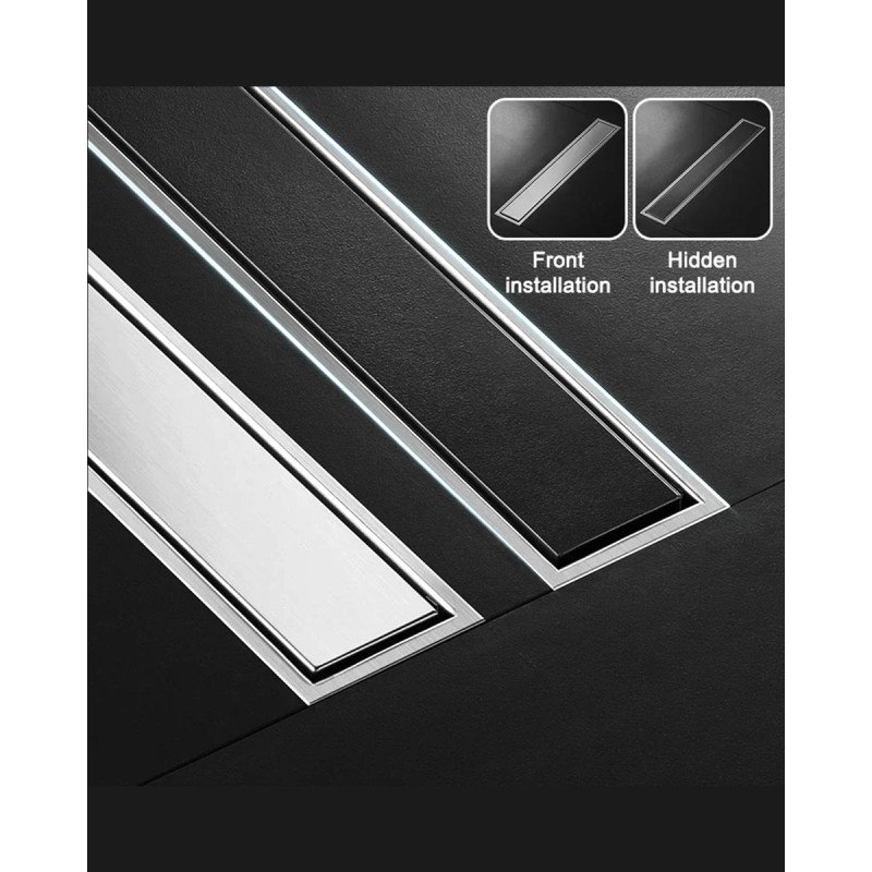 Naron FloorDrain stainless steel 60cm NR3001CHROME Αξεσουάρ Μπάνιου