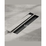 Naron FloorDrain stainless steel 60cm NR3002 Black Mat 1
