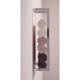 NARON Μεταλλική Πετσετοκρεμάστρα τοίχου NR6145 Chrome 3