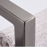 NARON Μεταλλική Πετσετοκρεμάστρα τοίχου NR6145 GUN GREY 7