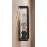 NARON Μεταλλική Πετσετοκρεμάστρα τοίχου NR6145 BLACK MAT 3