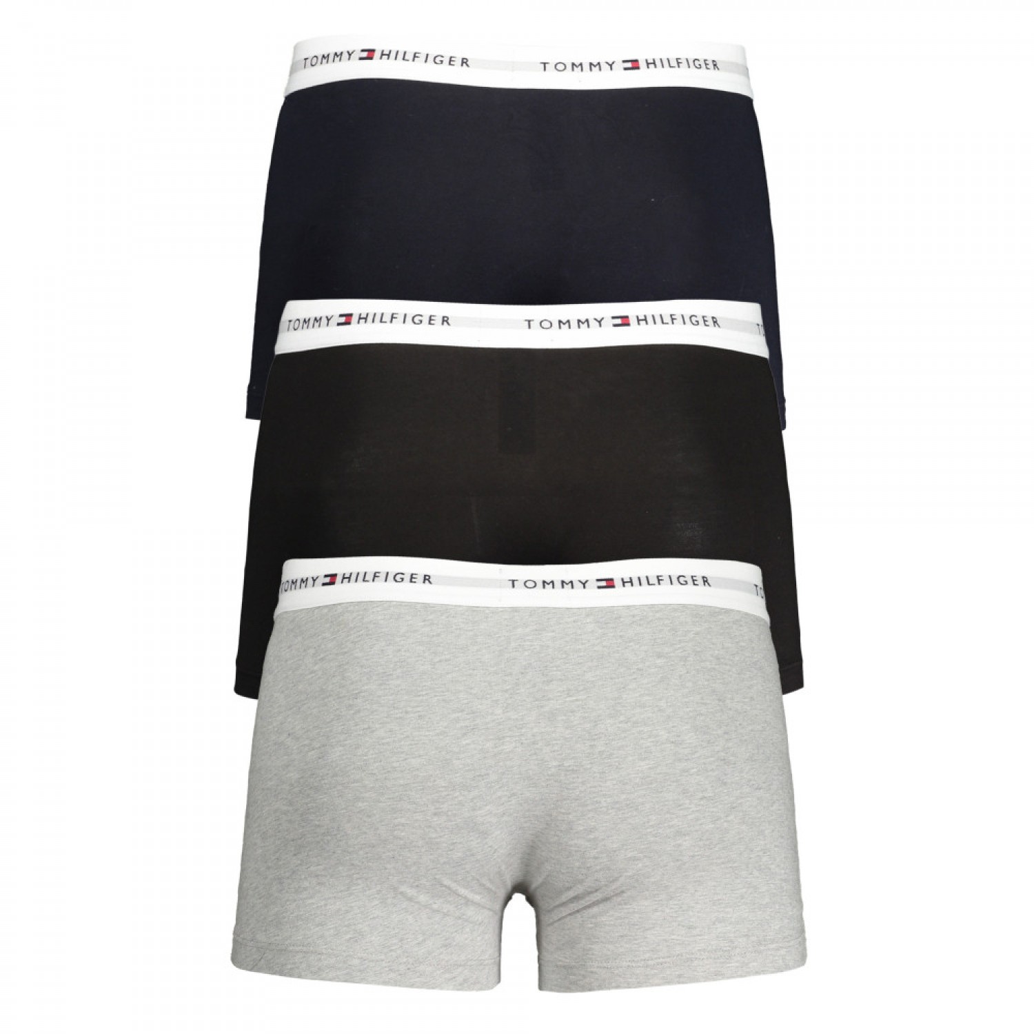 TOMMY HILFIGER UM0UM02761_GR0YV Black/Grey/Navy Ανδρικό Boxer 3 Pack