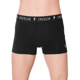 Emerson 999.EM06.06 Ανδρικό Boxer Μαύρο Μονόχρωμο 1