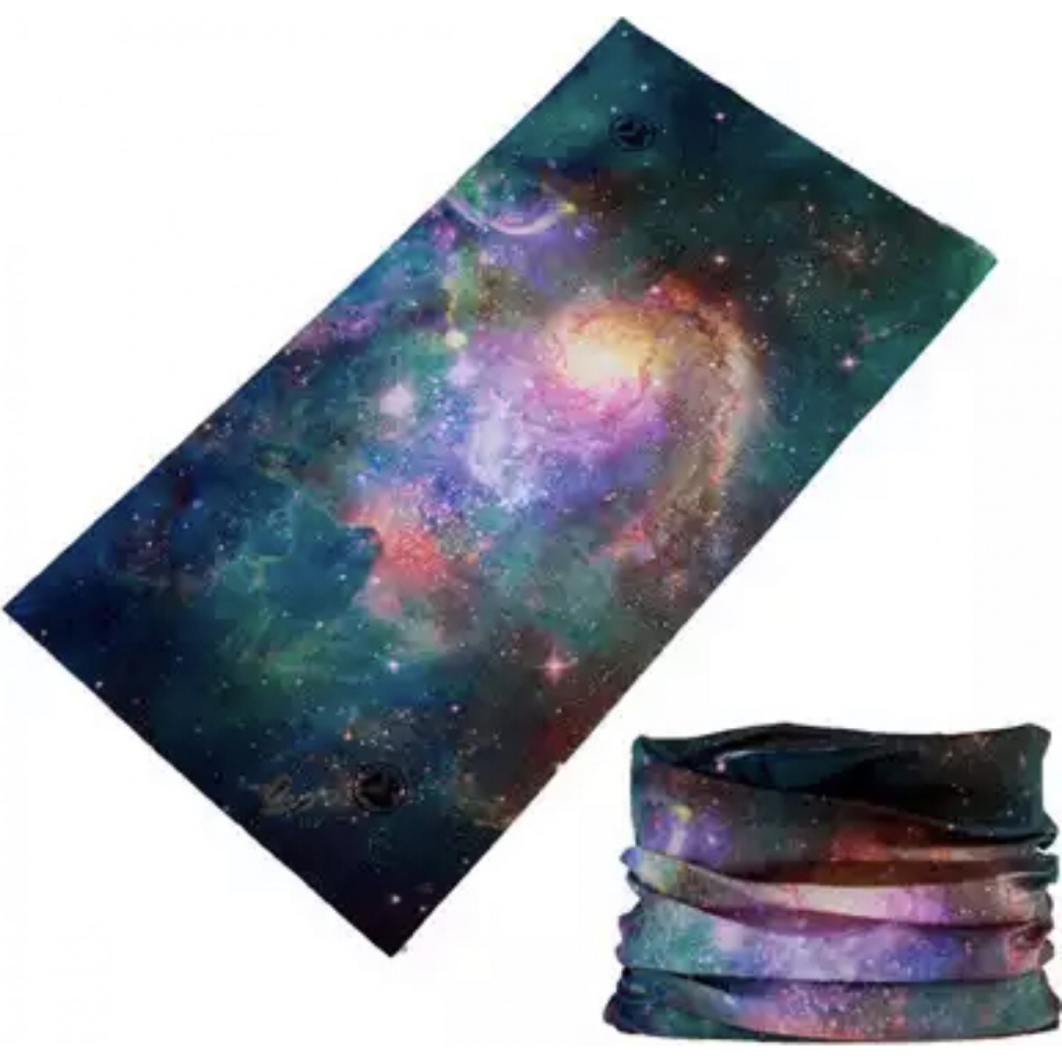 Unisex Men Woman balaclava bandana 100%Poliester microfiber 1502 green