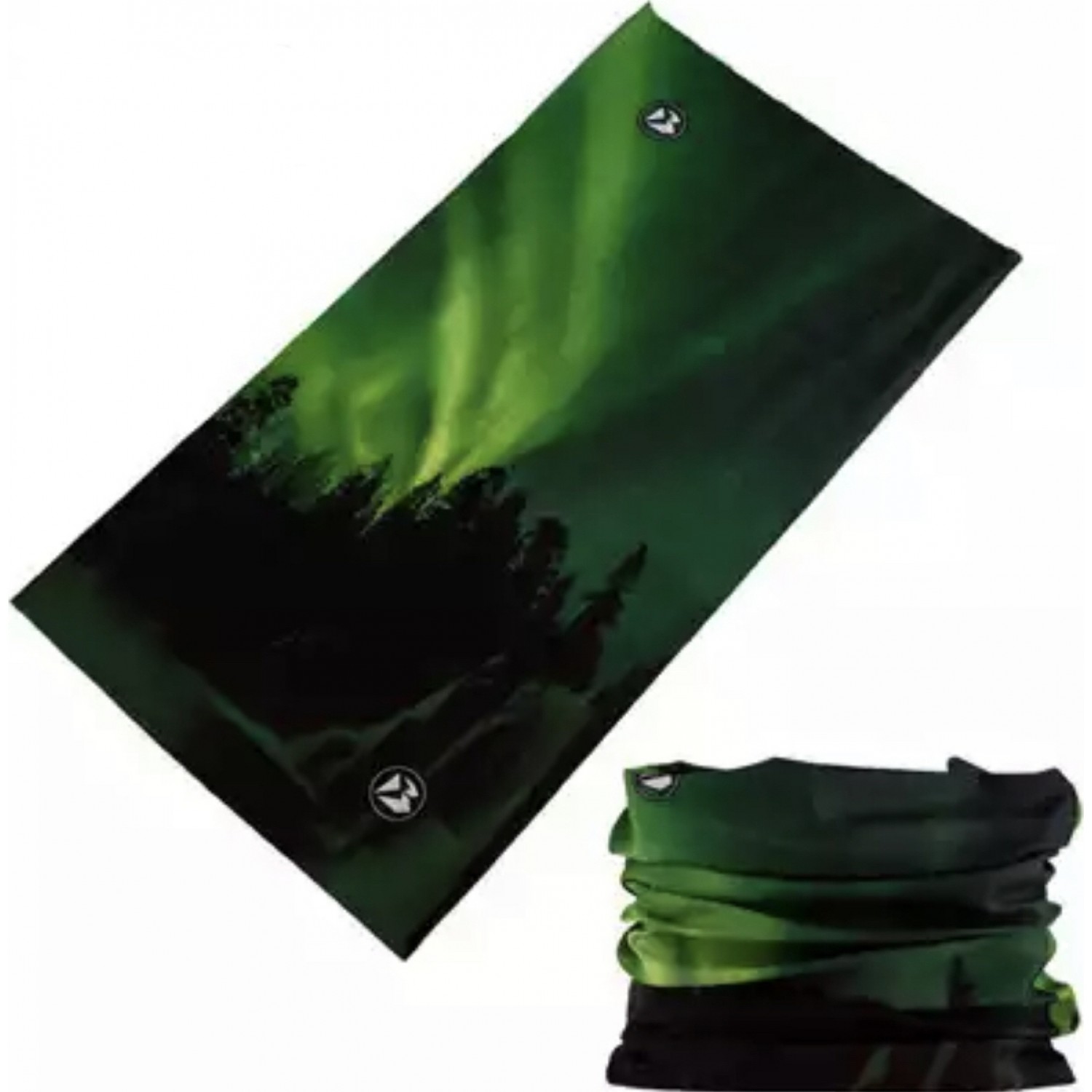 Unisex Men Woman balaclava bandana 100%Poliester microfiber 1503 green