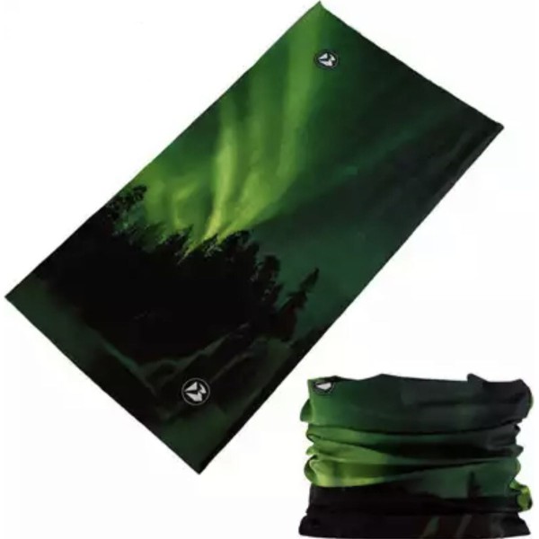 Unisex Men Woman balaclava bandana 100%Poliester microfiber 1503 green