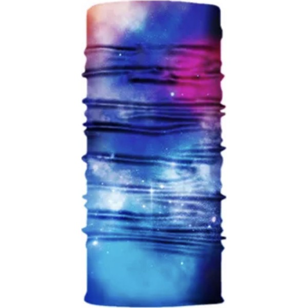 Sun Geometry 3D Seamless Universe Galaxy Balaclava Magic Face Cover Warmer Ski Neck Scarf Shield Anti-UV Men Tube Headhand 1180 blue