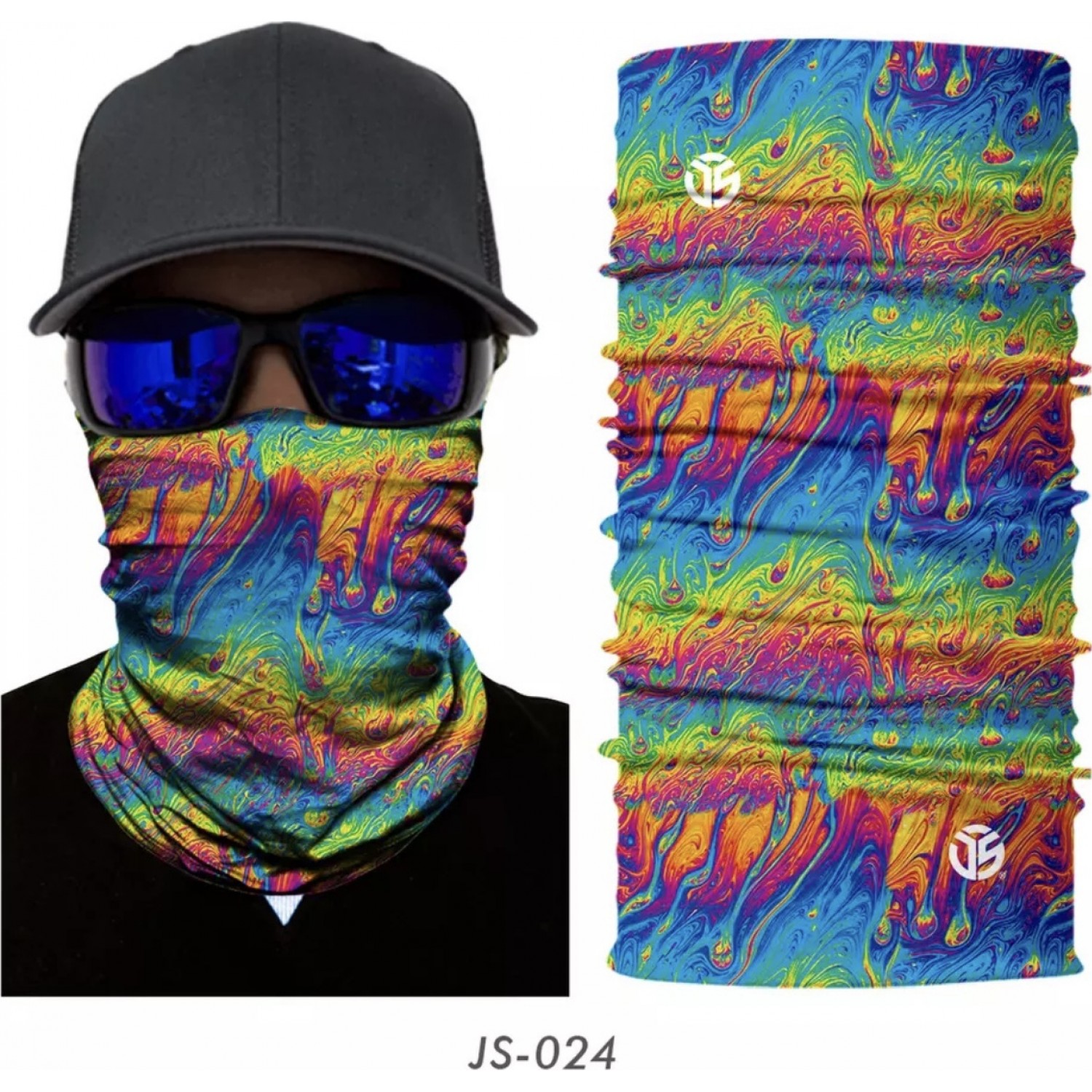 Balaclava unisex Bandana Balaclava neck JS-024 blue