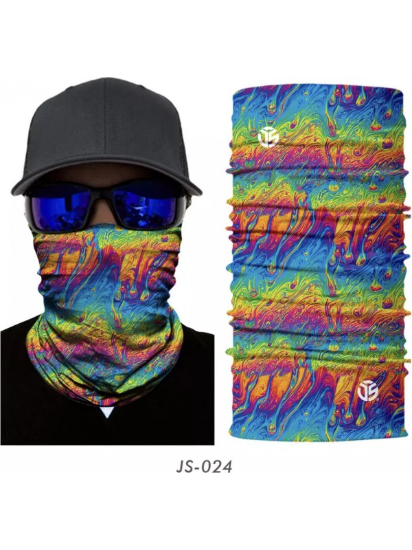Balaclava unisex Bandana Balaclava neck JS-024 blue