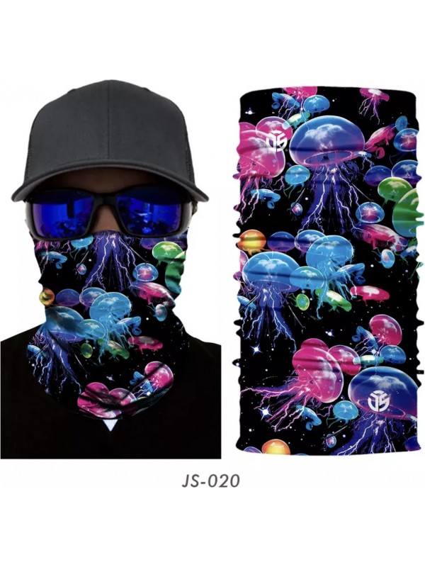 Balaclava unisex Bandana Balaclava neck JS-020 black