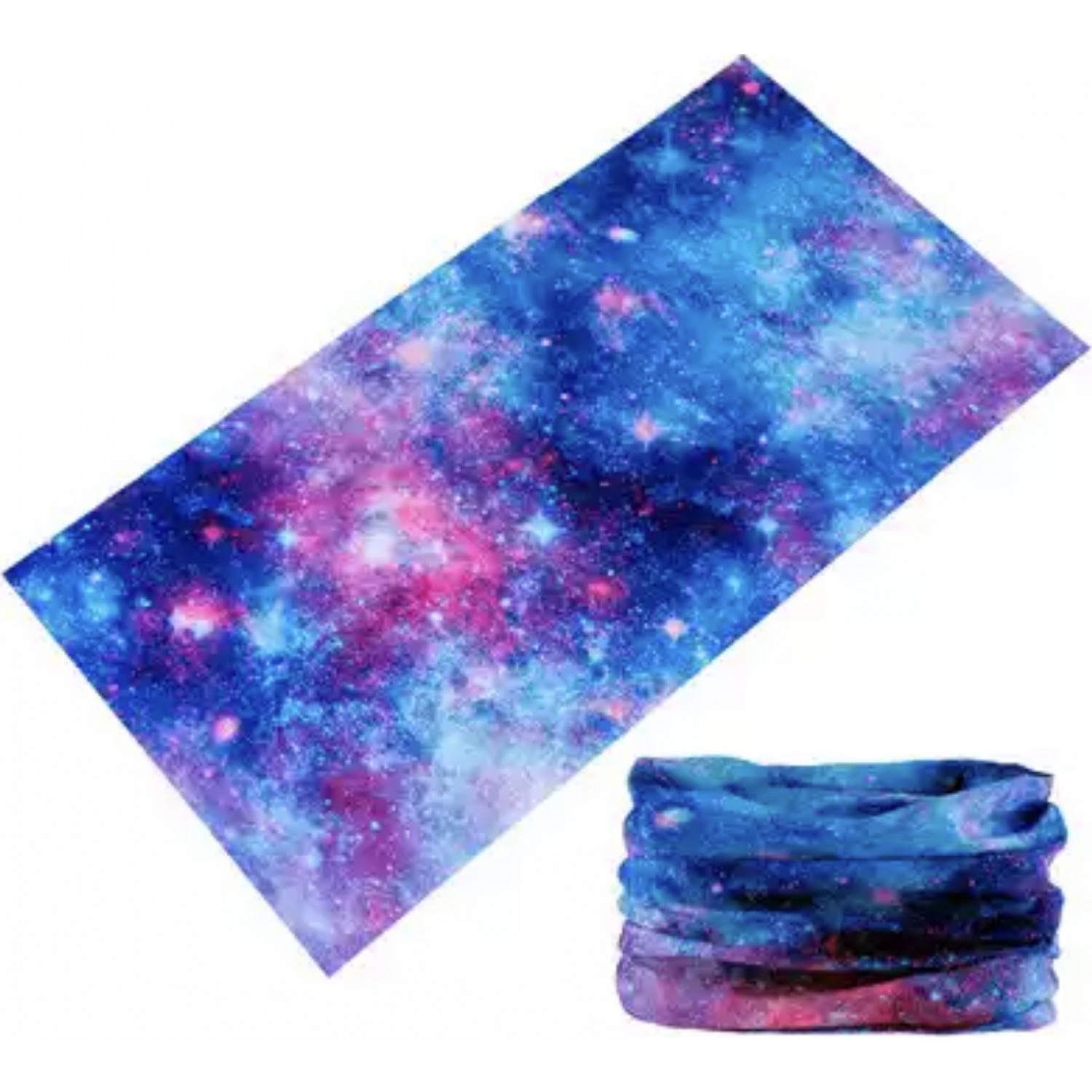 Unisex balaclava bandana 100%Poliester microfiber 1531 blue