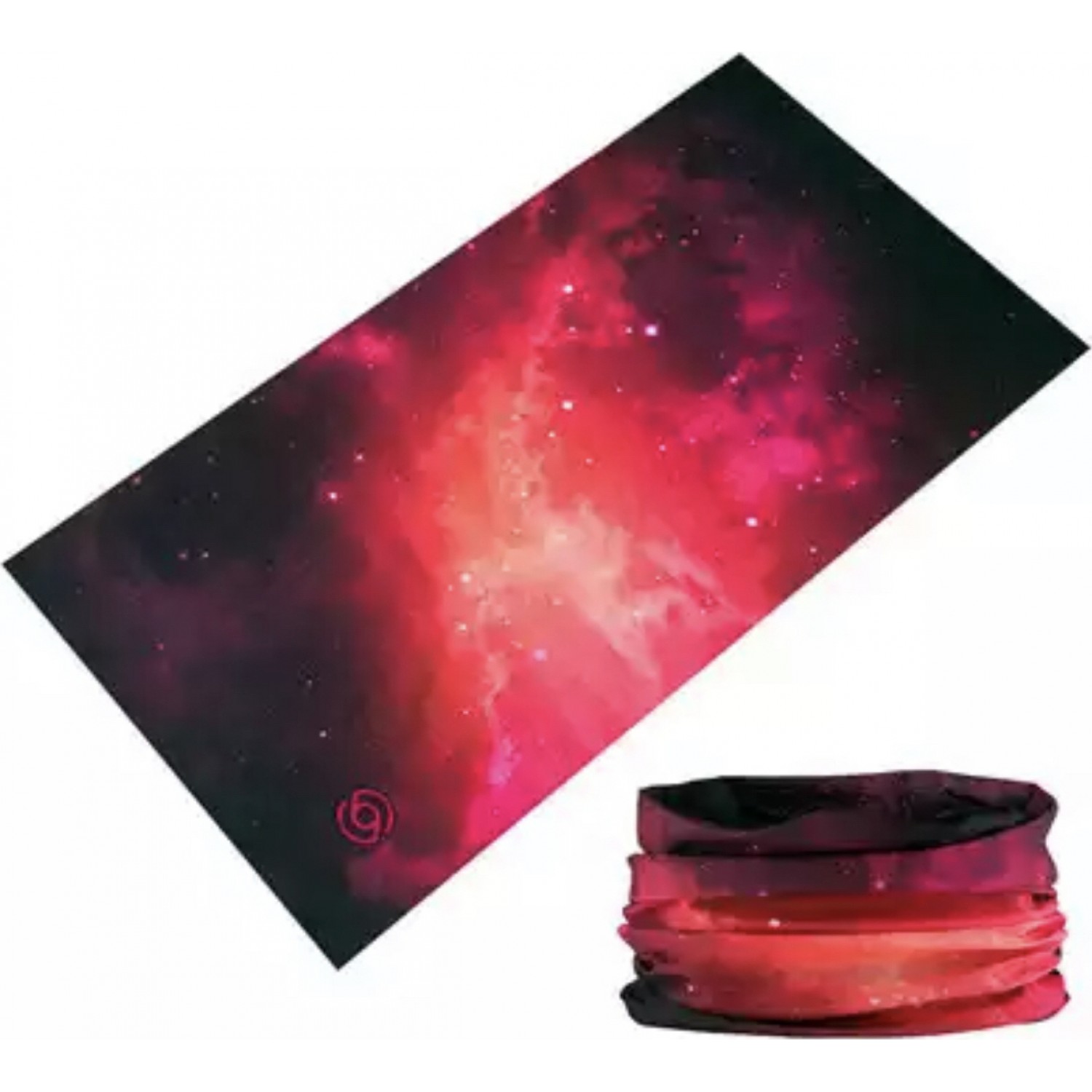 Unisex balaclava bandana 100%Poliester microfiber 1543 red