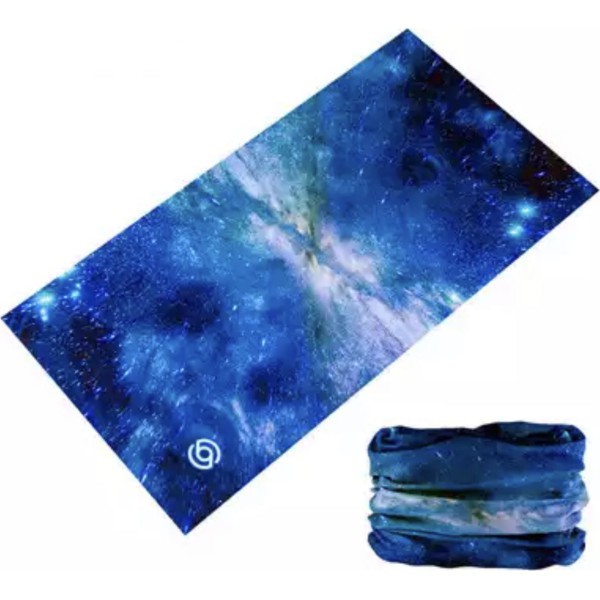 Unisex Men Woman balaclava bandana 100%Poliester microfiber 1538 blue