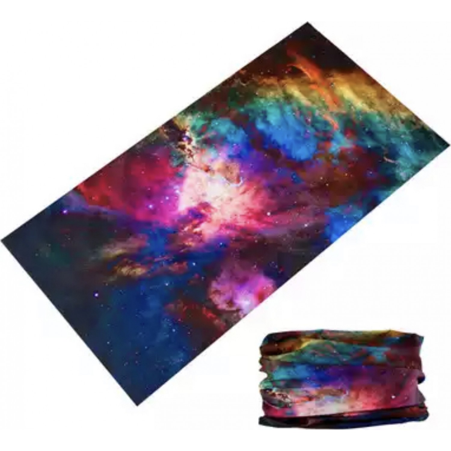 Unisex Men Woman balaclava bandana 100%Poliester microfiber 1528 blue/pink