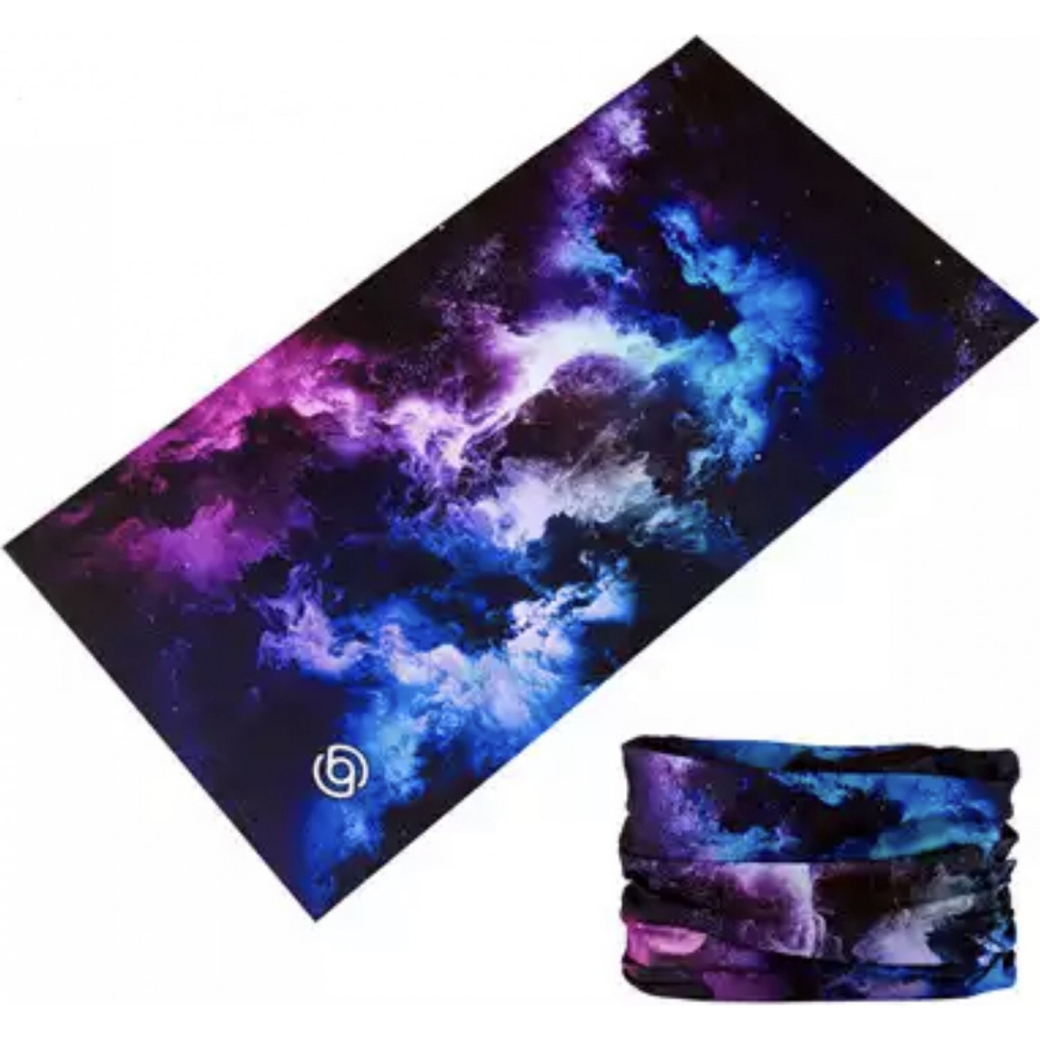 Unisex Men Woman balaclava bandana 100%Poliester microfiber 1535 blue