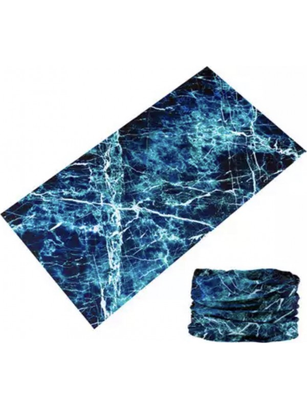 Unisex Men Woman balaclava bandana 100%Poliester microfiber 1536 blue