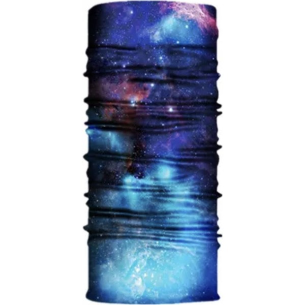 Sun Geometry 3D Seamless Universe Galaxy Balaclava Magic Face Cover Warmer Ski Neck Scarf Shield Anti-UV Men Tube Headhand 1179 blue