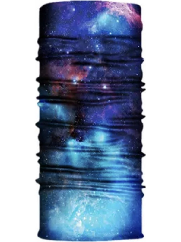 Sun Geometry 3D Seamless Universe Galaxy Balaclava Magic Face Cover Warmer Ski Neck Scarf Shield Anti-UV Men Tube Headhand 1179 blue