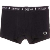 Emerson 999.EM06.06 Ανδρικό Boxer Μαύρο Μονόχρωμο 2