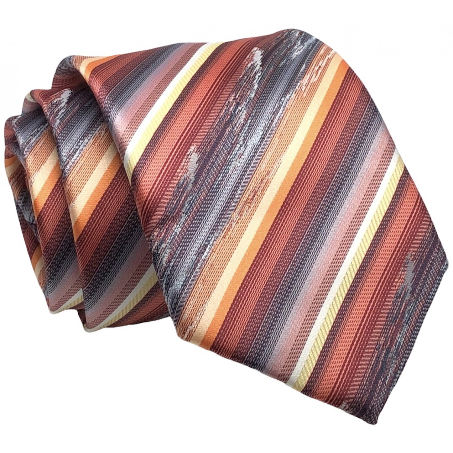 Γραβάτα φαρδιά ριγέ CND 102 ΚΕΡΑΜΙΔΙ