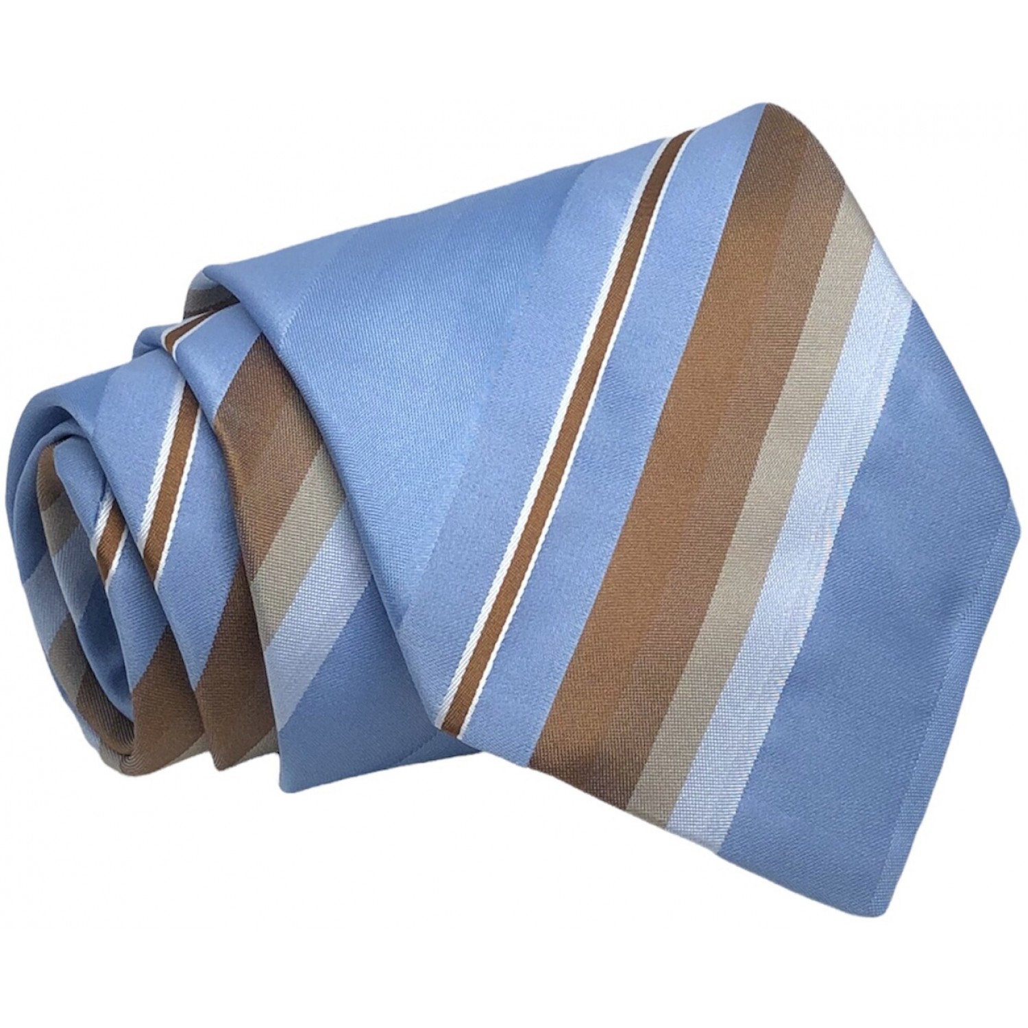 Γραβάτα φαρδιά Μεταξωτή CND 131 Σιέλ