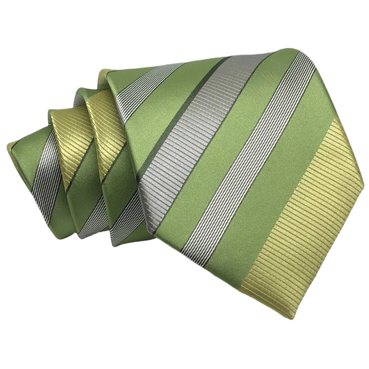 Γραβάτα φαρδιά ριγέ CND 117 ΠΡΑΣΙΝΟ