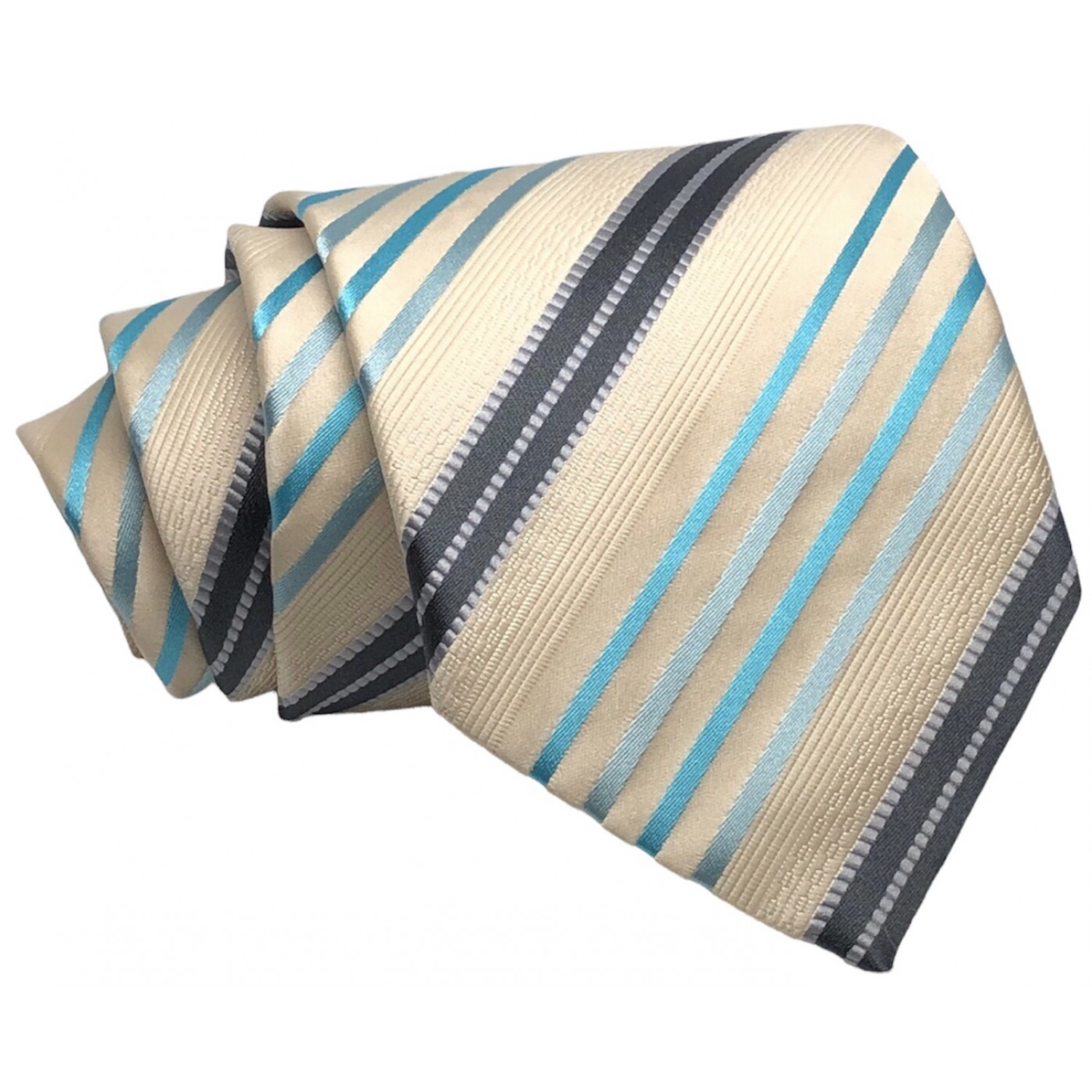 Γραβάτα φαρδιά ριγέ CND 120 ΜΠΕΖ