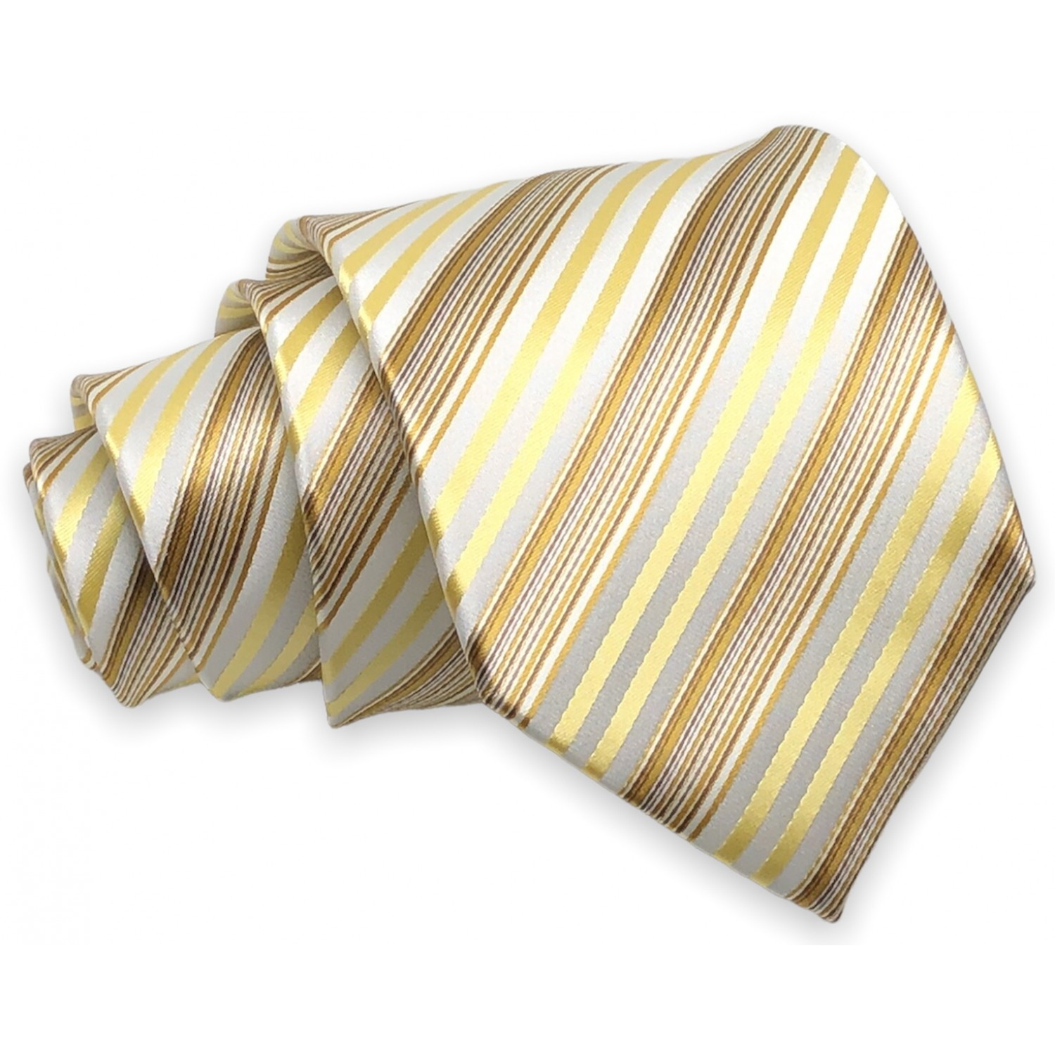 Γραβάτα φαρδιά ριγέ CND 158 ΜΠΕΖ