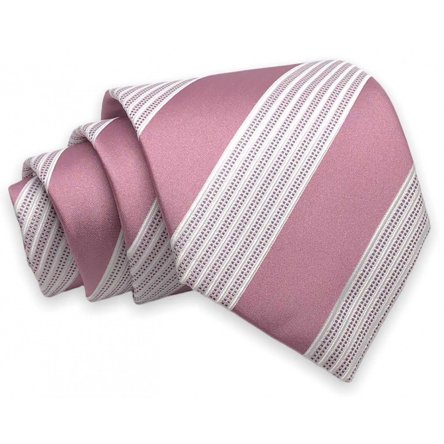 Γραβάτα φαρδιά ριγέ CND 164 ΛΙΛΑ