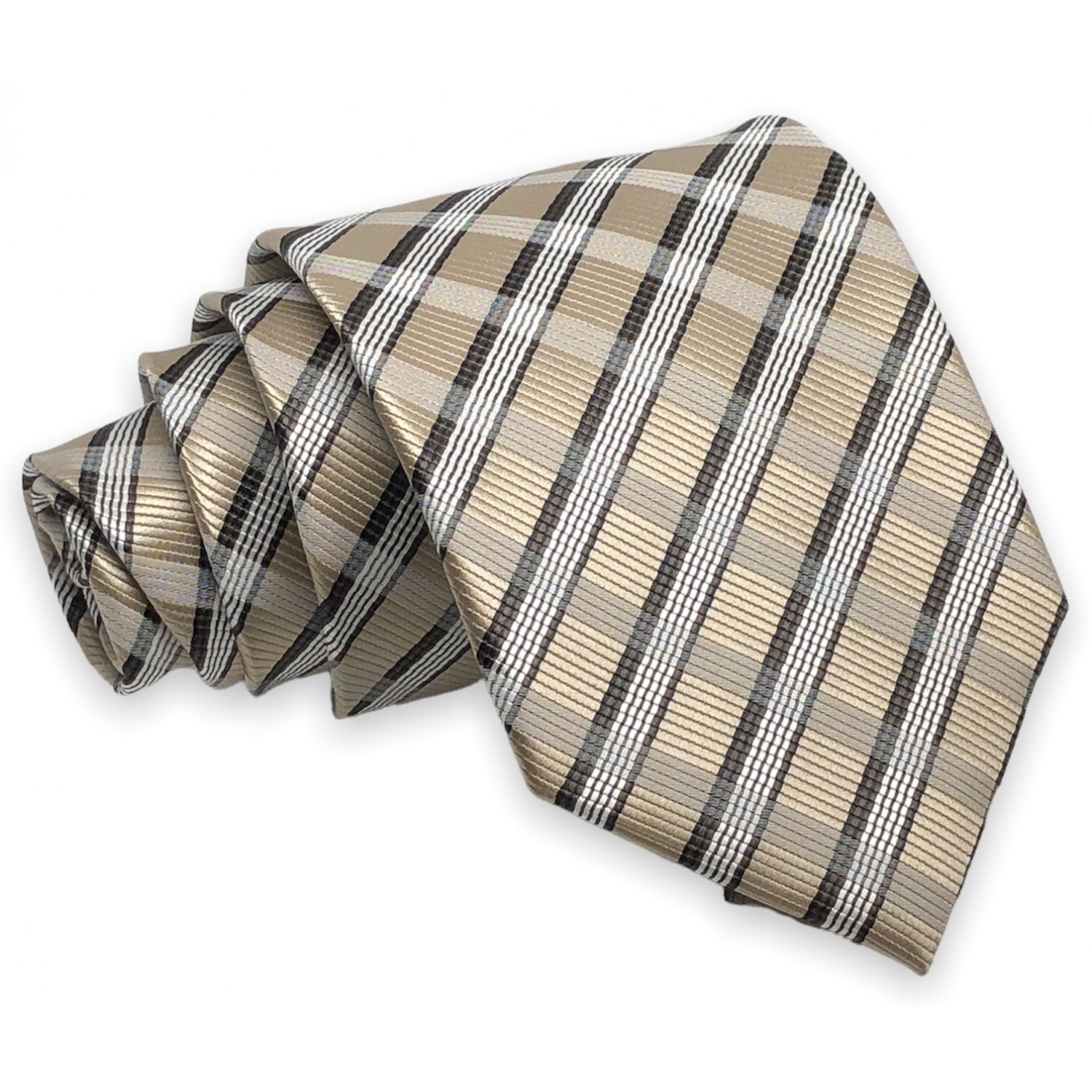 Γραβάτα φαρδιά καρό CND 162 ΜΠΕΖ