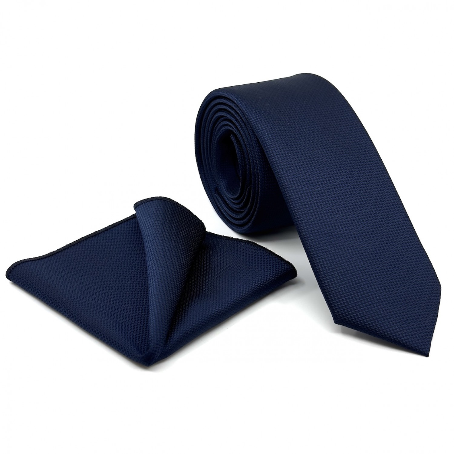 Life Style Butiken ΓΡΑΒAΤΑ ΜΙΚΡΟΣΧΕΔΙΟ ΣΕ ΥΦΑΣΜΑ ΤΥΠΟΥ OXFORD ΠΛΑΤΟΣ 6,5 CM ΣΕΤ ΜΕ ΜΑΝΤΗΛΑΚΙ LS104740 NAVY