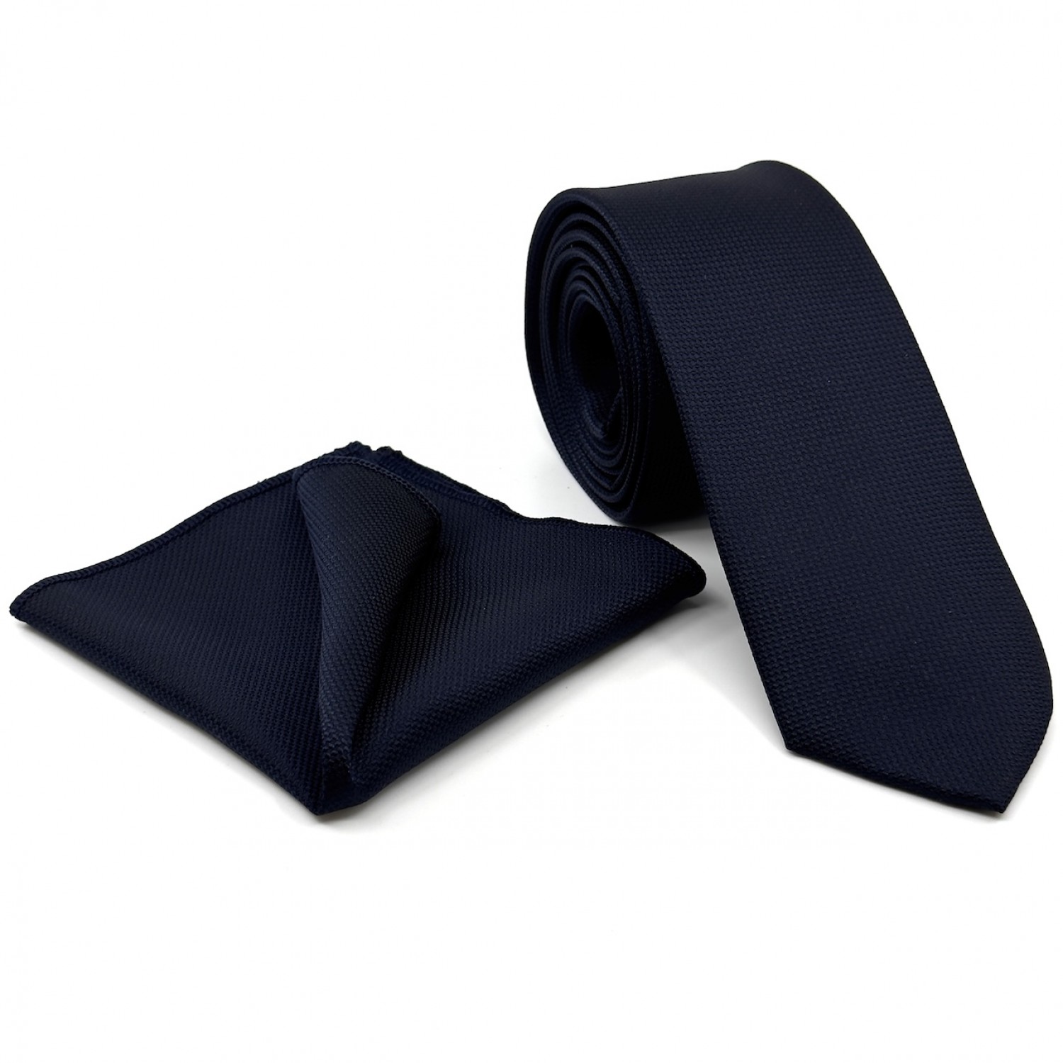 Life Style Butiken ΓΡΑΒAΤΑ ΜΙΚΡΟΣΧΕΔΙΟ ΣΕ ΥΦΑΣΜΑ ΤΥΠΟΥ OXFORD ΠΛΑΤΟΣ 6,5 CM ΣΕΤ ΜΕ ΜΑΝΤΗΛΑΚΙ LS104742 NAVY