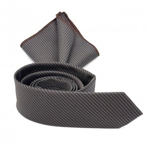 Life Style Butiken ΓΡΑΒAΤΑ ΜΙΚΡΟΣΧΕΔΙΟ ΣΕ ΥΦΑΣΜΑ ΤΥΠΟΥ OXFORD ΠΛΑΤΟΣ 6,5 CM ΣΕΤ ΜΕ ΜΑΝΤΗΛΑΚΙ LS1050280B ΚΑΦΕ