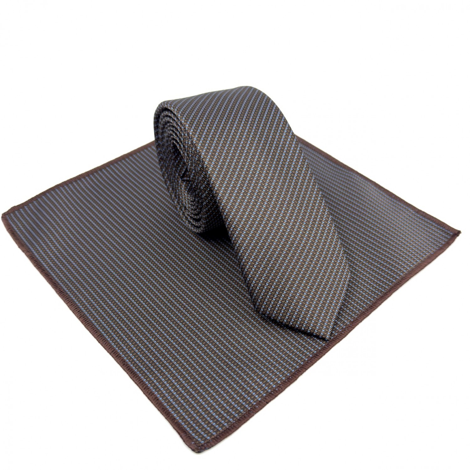 Life Style Butiken ΓΡΑΒAΤΑ ΜΙΚΡΟΣΧΕΔΙΟ ΣΕ ΥΦΑΣΜΑ ΤΥΠΟΥ OXFORD ΠΛΑΤΟΣ 6,5 CM ΣΕΤ ΜΕ ΜΑΝΤΗΛΑΚΙ LS1050280B ΚΑΦΕ