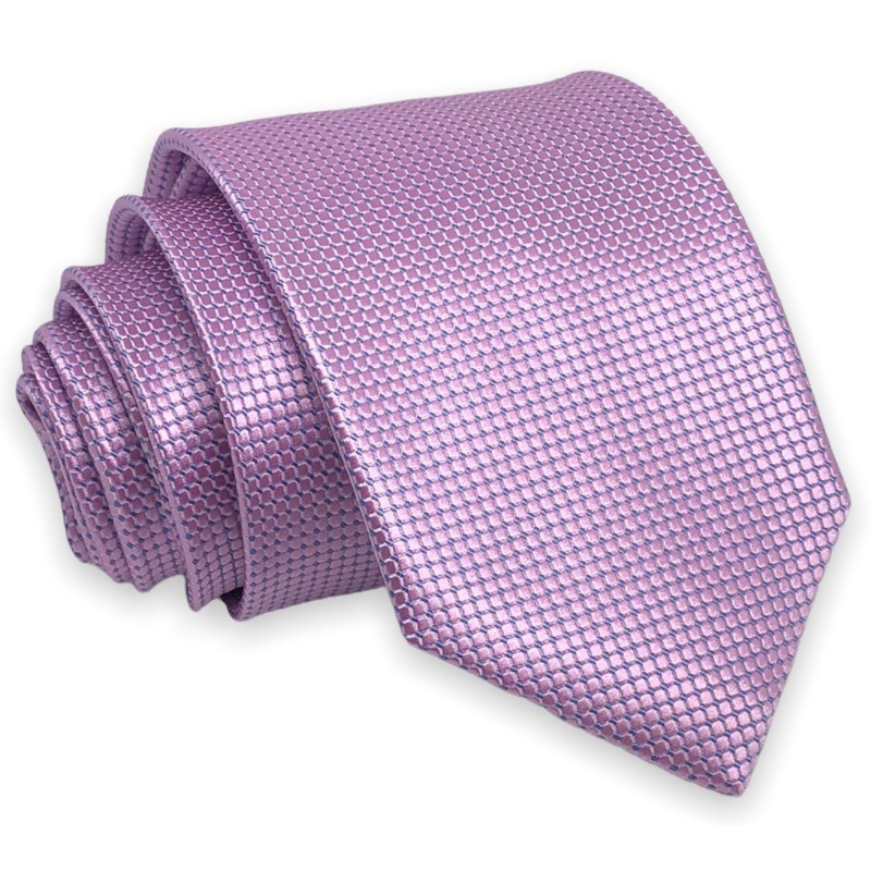 Γραβάτα φαρδιά τύπου Oxford 152 ΡΟΖ Accesories