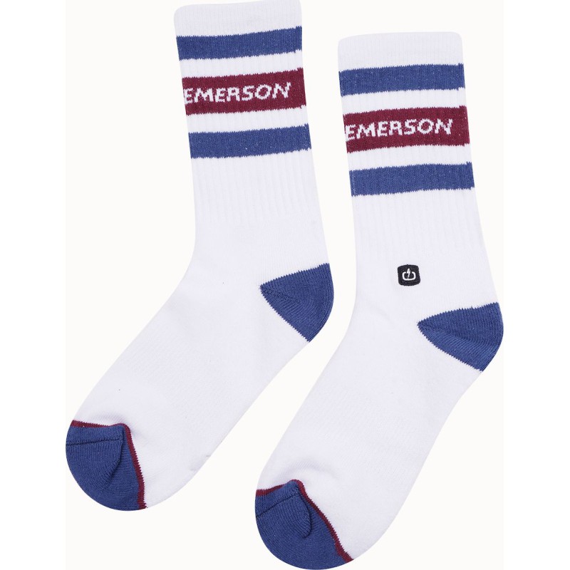 Emerson Ανδρικές Κάλτσες Με Σχέδια Λευκές Accesories