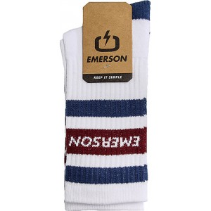 Emerson Ανδρικές Κάλτσες Με Σχέδια Λευκές