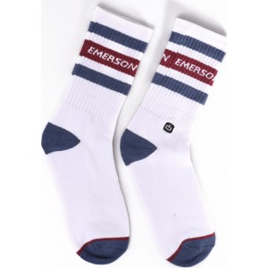Emerson Ανδρικές Κάλτσες Με Σχέδια Λευκές