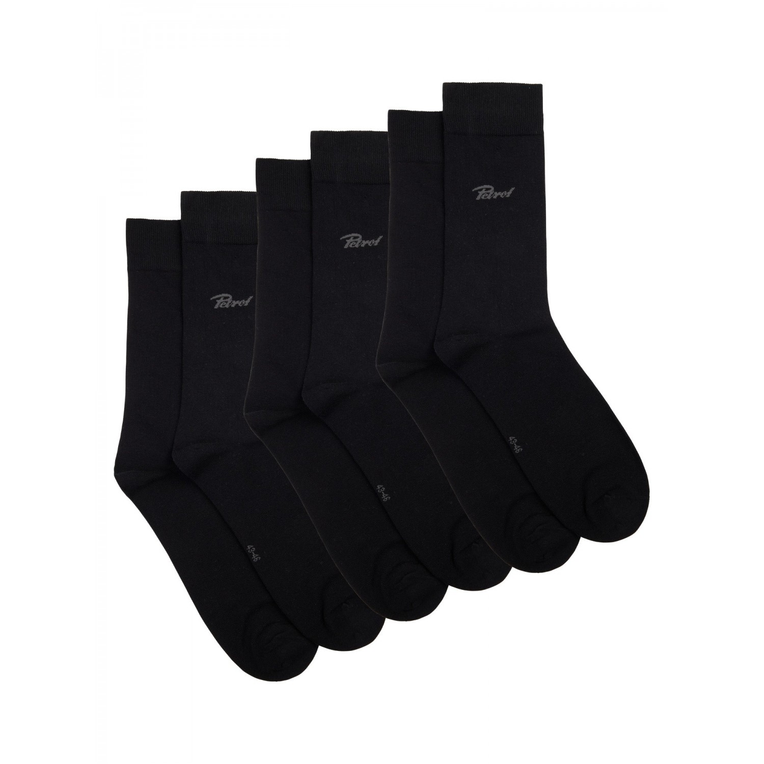 Life Style Butiken Ανδρικές Κάλτσες 3pack LSM-N00S-MLT305 Black