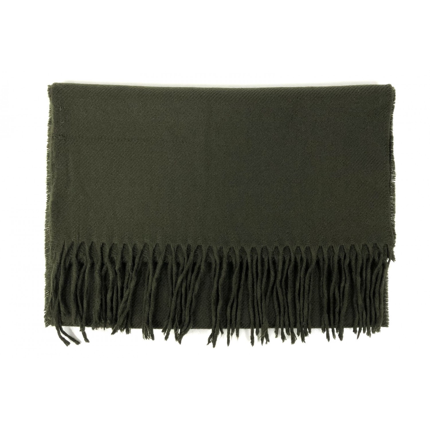 Ανδρικό κασκόλ με κρόσια CND 014 Χακί