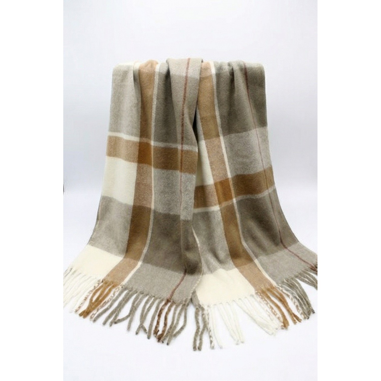 Life Style Butiken Ανδρικό Κασκόλ LS172654BG Μπεζ