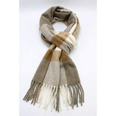 Life Style Butiken Ανδρικό Κασκόλ LS172654BG Μπεζ