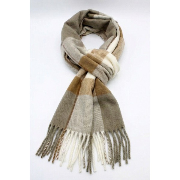 Life Style Butiken Ανδρικό Κασκόλ LS172654BG Μπεζ