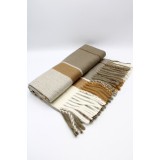 Life Style Butiken Ανδρικό Κασκόλ LS172654BG Μπεζ 5