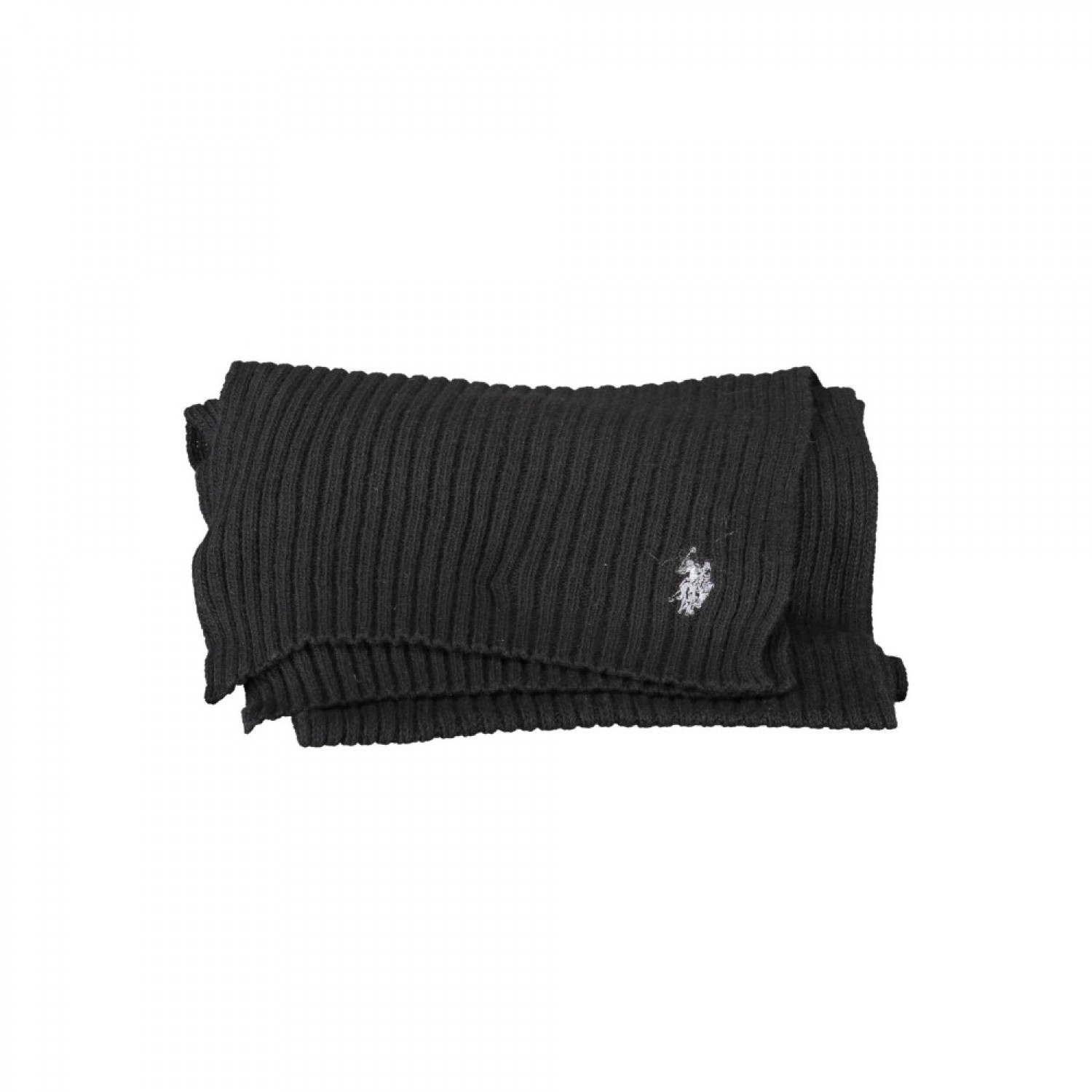 U.S. POLO Ανδρικό Πλεκτό Κασκόλ 61078-52321_NERO_199 Black