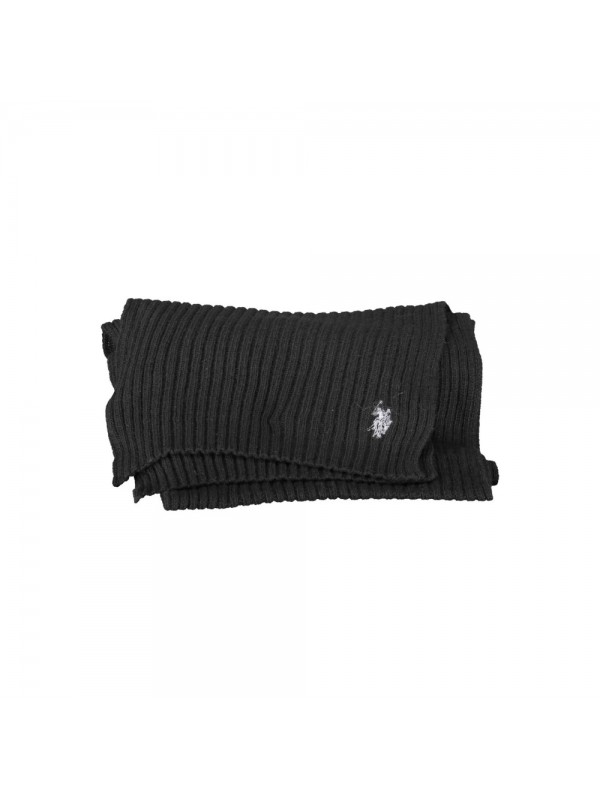 U.S. POLO Ανδρικό Πλεκτό Κασκόλ 61078-52321_NERO_199 Black