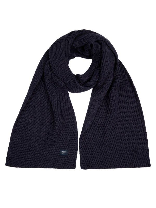 Life Style Butiken Ανδρικό Πλεκτό Κασκόλ LS1M-3050-SCR842 Navy