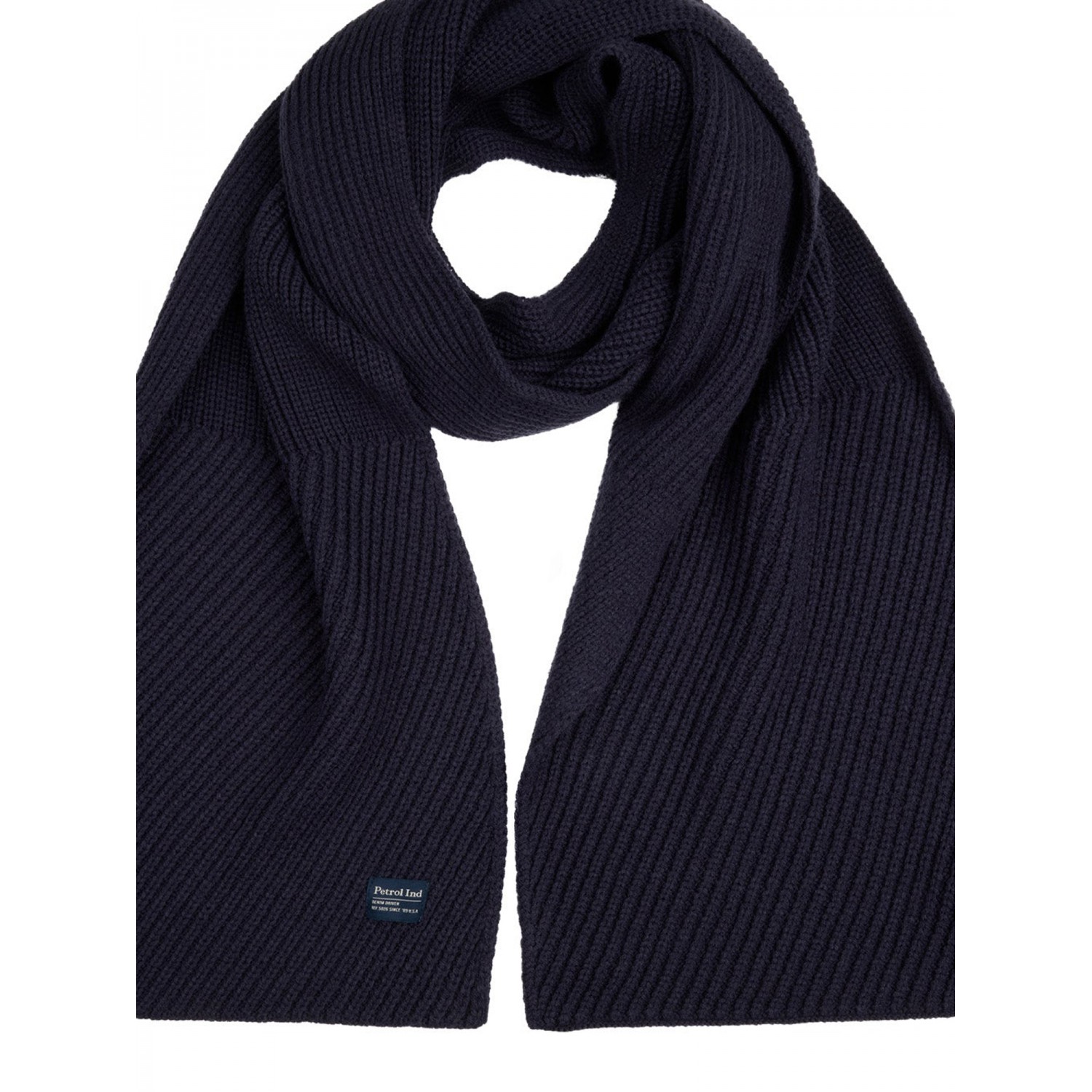 Life Style Butiken Ανδρικό Πλεκτό Κασκόλ LS1M-3050-SCR842 Navy