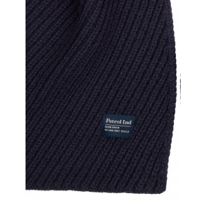 Life Style Butiken Ανδρικό Πλεκτό Κασκόλ LS1M-3050-SCR842 Navy